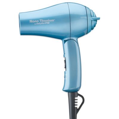 babyliss pro nano titanium travel dryer 1000w