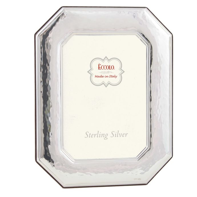 Eccolo™ Octagonal Sterling Silver Frames | Bed Bath & Beyond