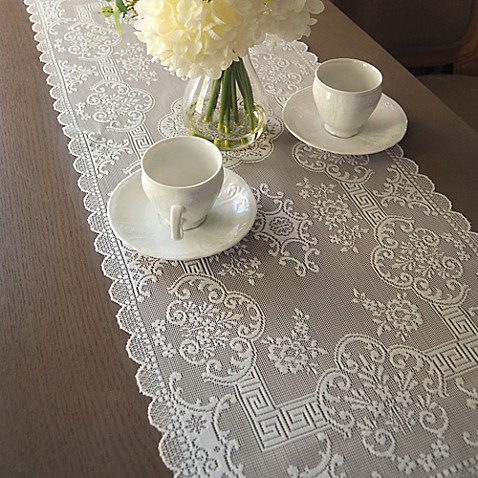 Downton Abbey Grantham Collection Lace Table Runner Bed Downton Abbey Grantham Collection Lace Table Runner Bed