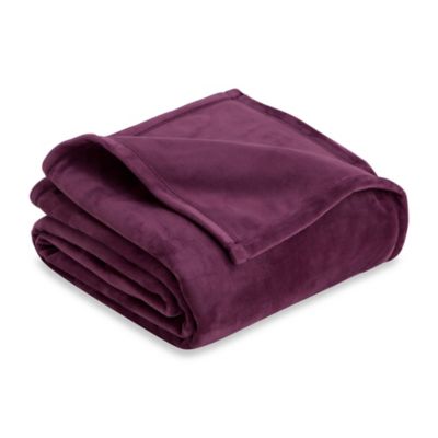 Vellux Plush Blanket - Bed Bath & Beyond