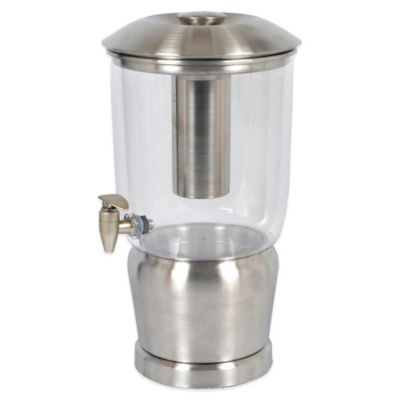 Beverage Dispensers & Servers | Drink Dispensers - Bed Bath & Beyond - image of Double-Walled Stainless Steel 3-Gallon Beverage Dispenser