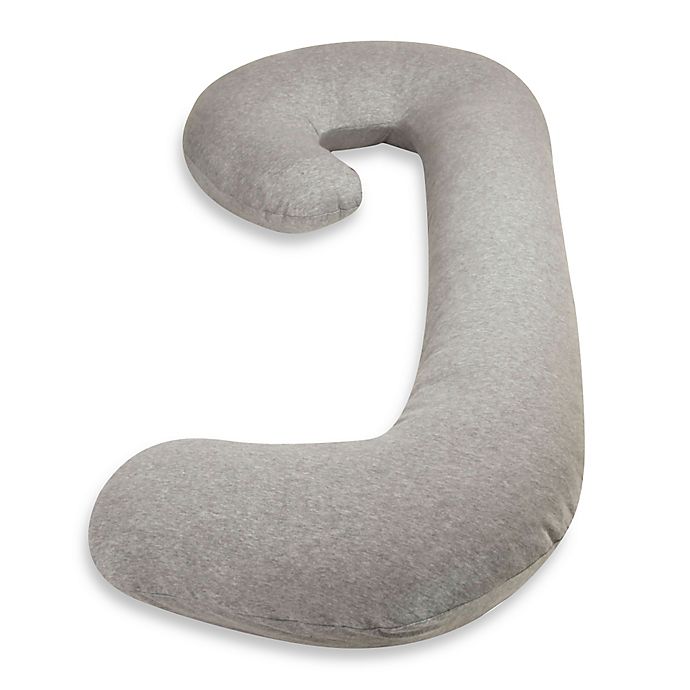 Leachco® Snoogle® Jersey Total Body Pillow in Heather Gray