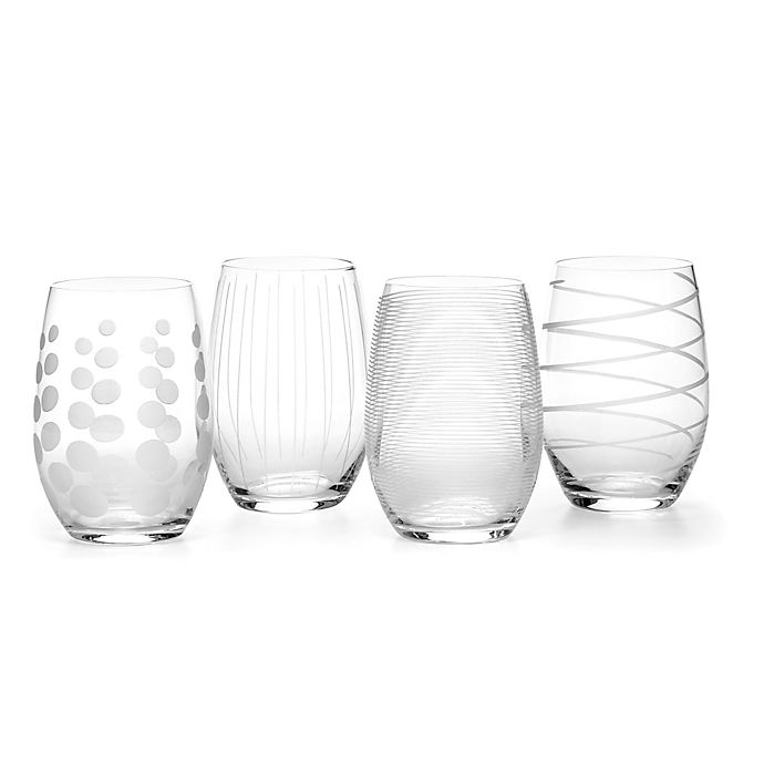 Mikasa® Cheers 17 oz. Stemless Wine Glasses (Set of 4)