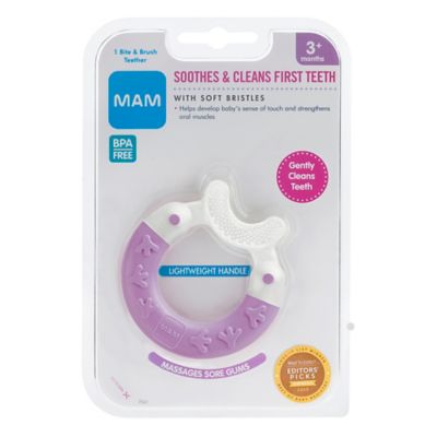 mam bite and brush teether