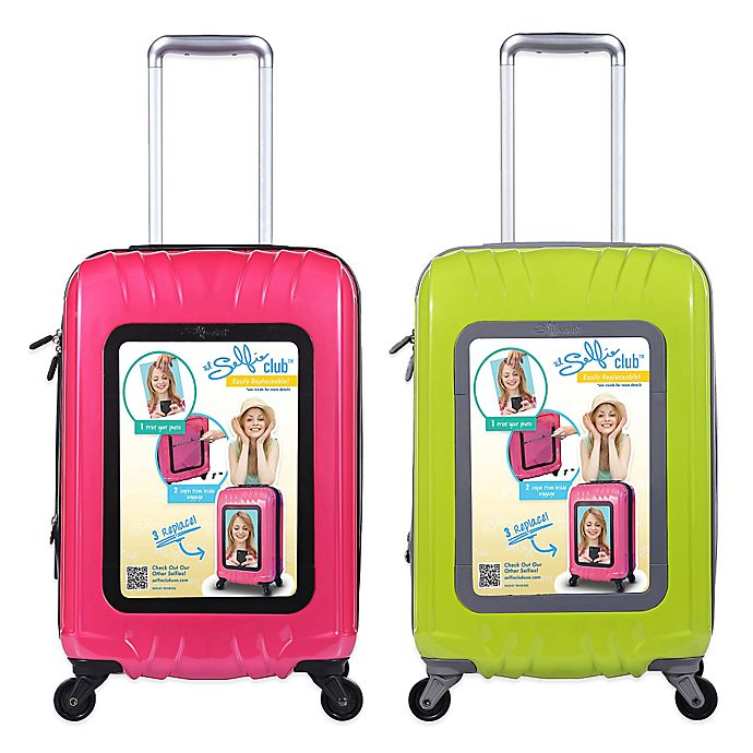 Travelers Club® Selfie Club™ 20-Inch Personalized Hardside Rolling Carry-On