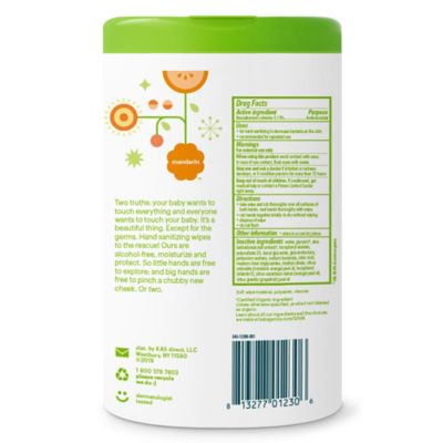 baby hand sanitizing wipes
