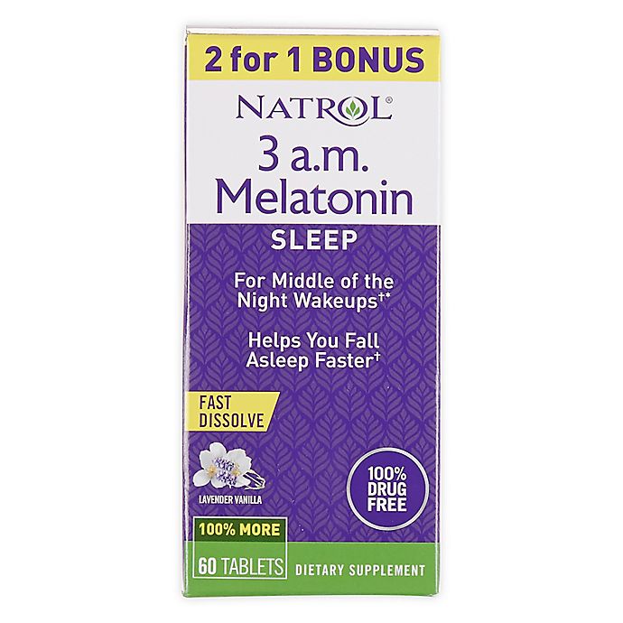 Natrol® 30-Count 3 A.M. Melatonin Tablets