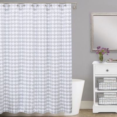 Lamont Home® Finley Cotton Matelasse Shower Curtain - Bed Bath & Beyond