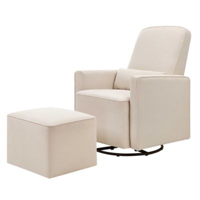 davinci olive swivel glider and ottoman