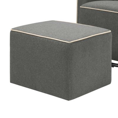 davinci olive upholstered swivel glider