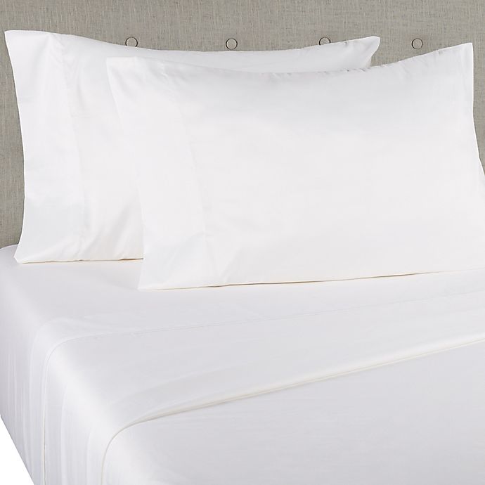 Simply Essential™ Truly Soft™ Microfiber Queen Solid Sheet Set in White