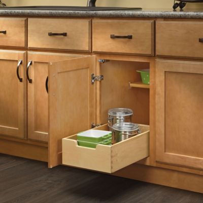 Buy Rev-A-Shelf® Medium 14-Inch Base Cabinet Pull-Out Drawer from Bed ...