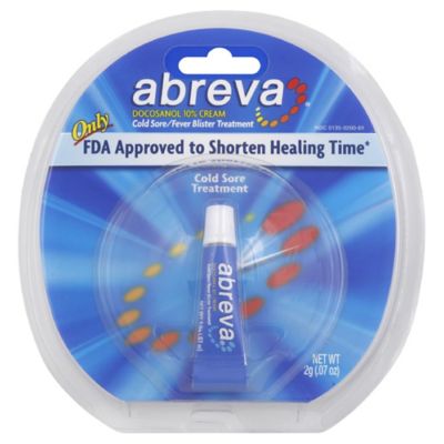 Abreva® Cold Sore Treatment .07 oz Tube - Bed Bath & Beyond