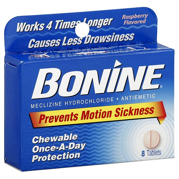 Bonine® 8-Count Chewable Motion Sickness Tablets