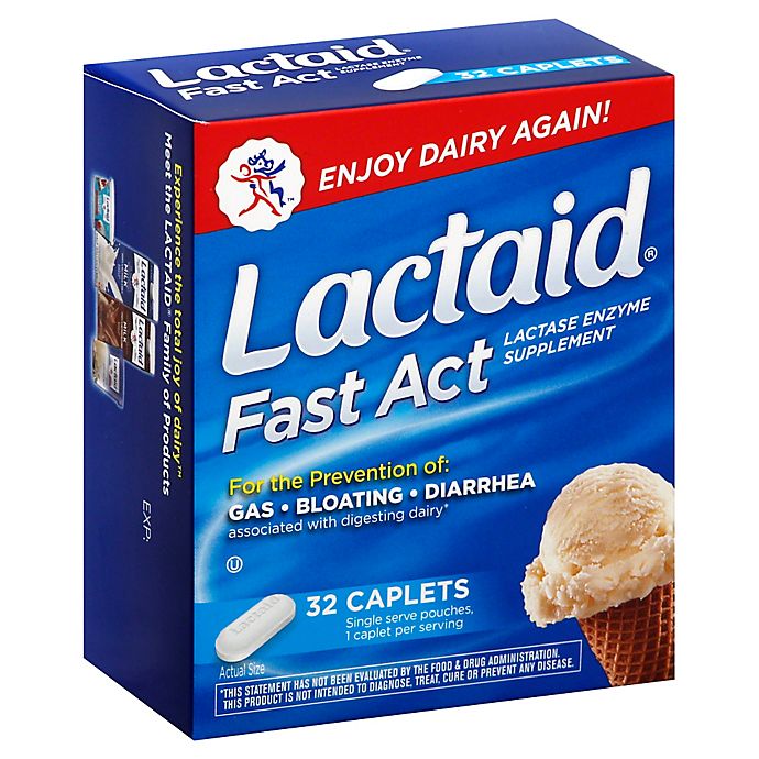 Lactaid® Fast Act 32-Count Caplets