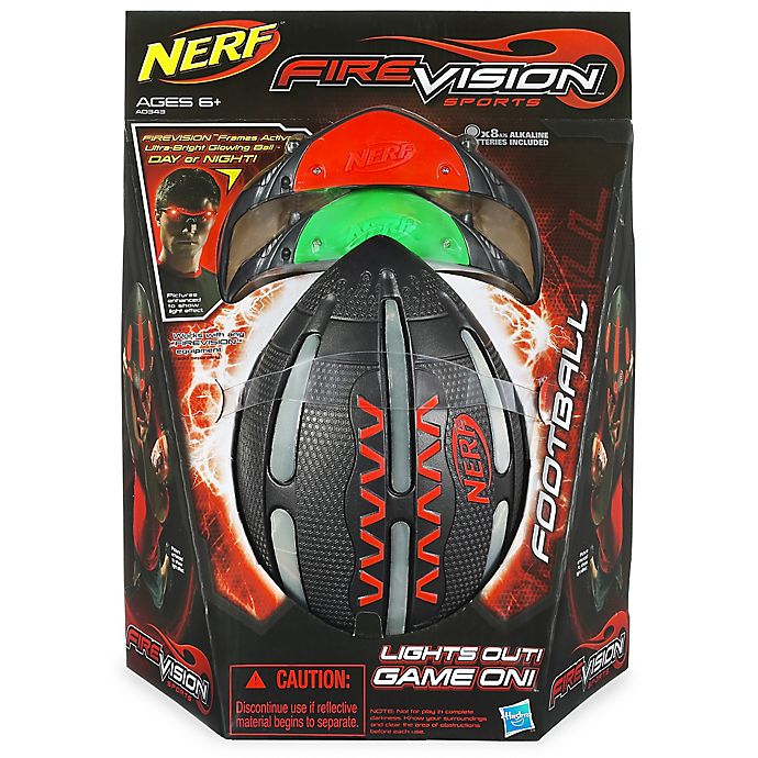 Brand New NERF FireVision IGNITE Sports FOOTBALL Lights Out Game On 