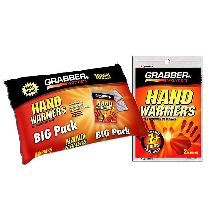 LOT OF 2 PACKAGES REMINGTON HAND WARMERS--3 PAIR PER PACKAGE- 