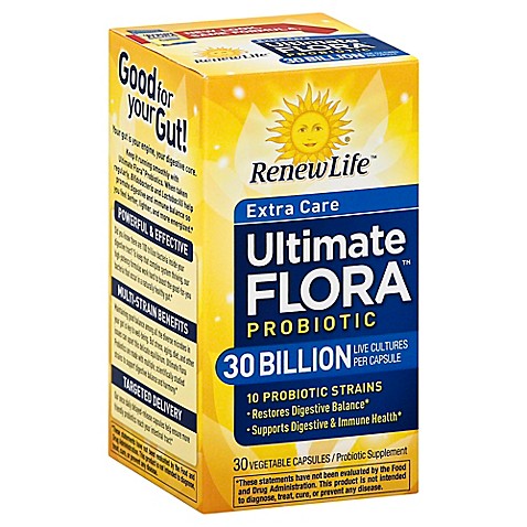 ® Ultimate Flora™ 30 Billion 30Count Extra Care Daily Probiotic 