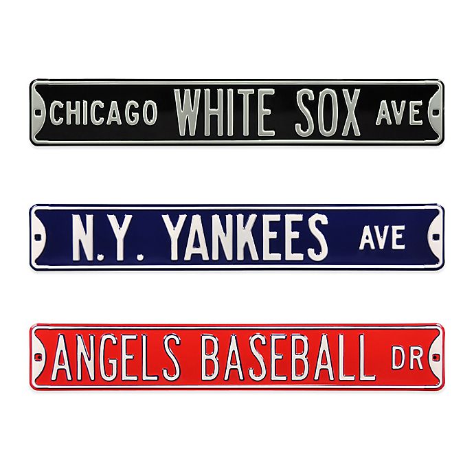 MLB Steel Street Sign Collection