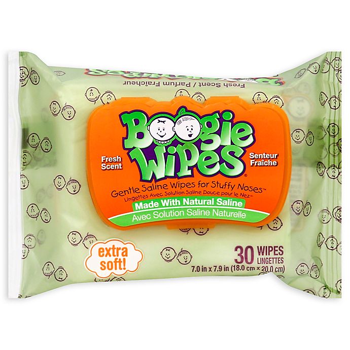 Boogie Wipes® 30-Count Saline Wipes in Fresh Scent