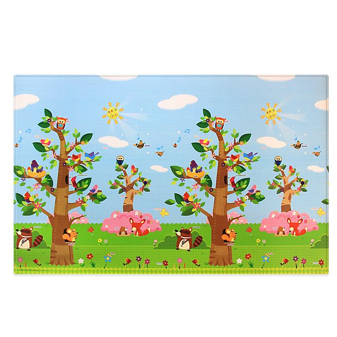 BABY CARE™ Large Baby Play Mat in Birds in Trees