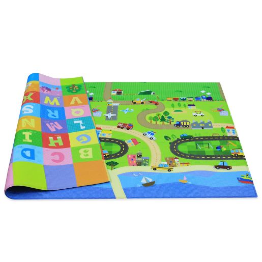 Baby Care Large Baby Play Mat In Happy Village Bed Bath Beyond