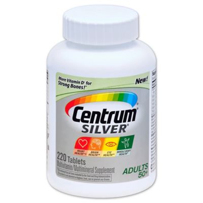 Centrum® Silver® 220-Count Multivitamin/Multimineral Supplement Tablets ...