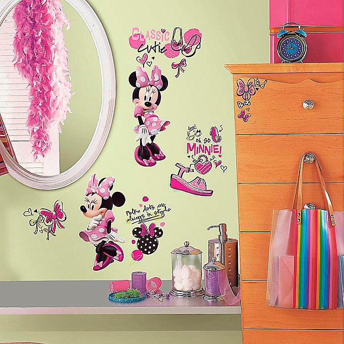 Disney® Minnie Fashionista Peel and Stick Wall Decals