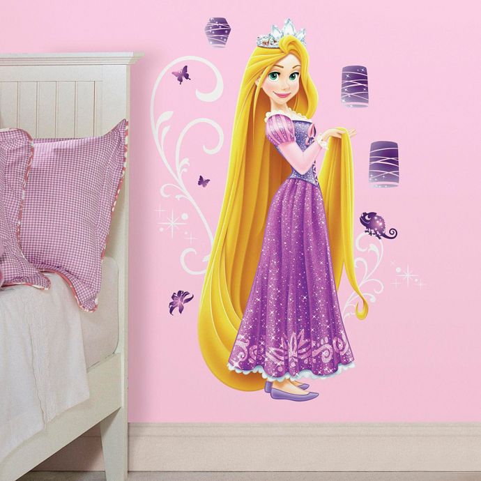 194 Disney Princess Rapunzel wall /cupboard sticker large 