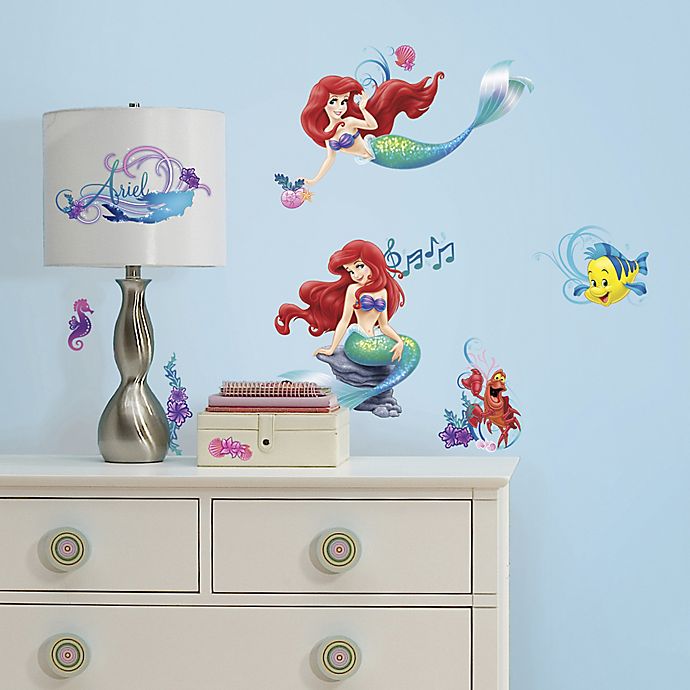 RoomMates Little Mermaid Peel & Stick Wall Decals