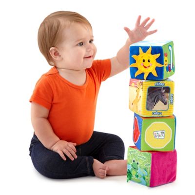baby einstein explore and discover soft block toys