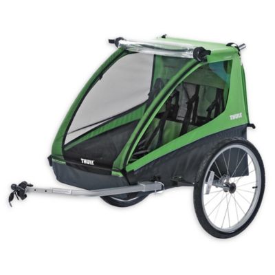child bike trailer double