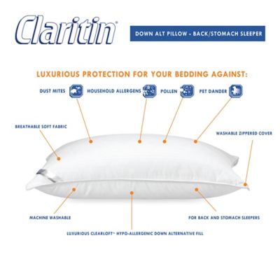 claritin pillow back sleeper