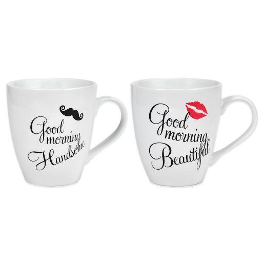 Good Morning Beautiful And Handsome Mugs