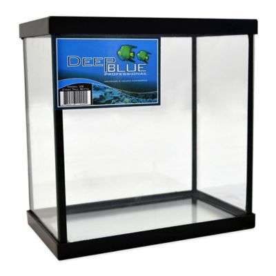 Deep Blue Professional 1-Gallon 2-Way Betta Tank with Black Frame - Bed ...