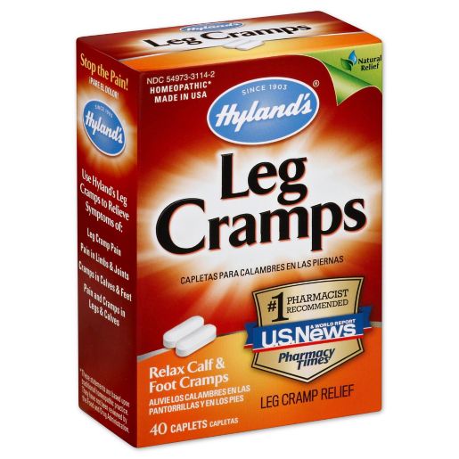 Hyland's Leg Cramps 40-Count Caplets. View a larger version of this product image.
