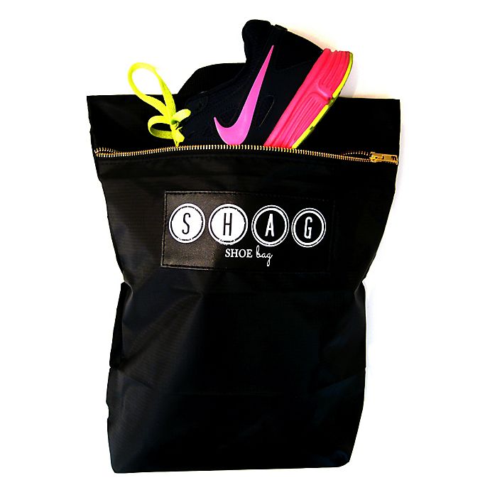 Shag 2-Pack Shoe Bag in Black