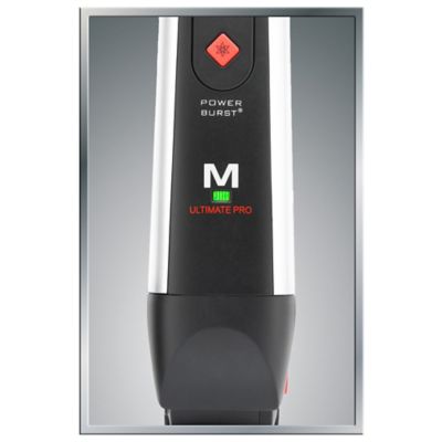 mangroomer ultimate pro back shaver with 2 shock absorber flex heads