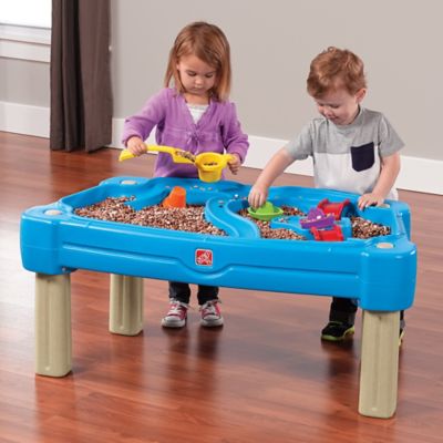 step 2 cascading sand and water table