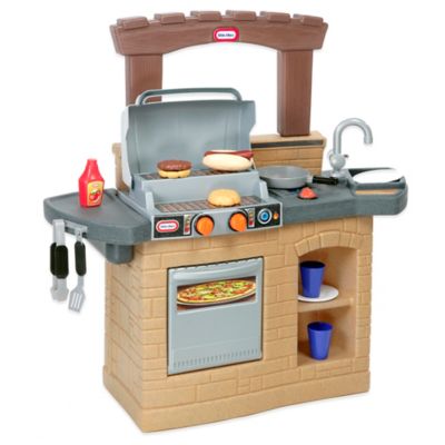 little tikes play kitchen with grill