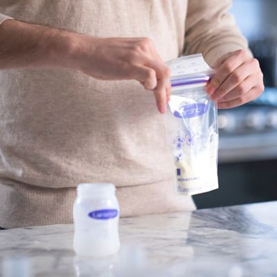 lansinoh bags in bottle warmer