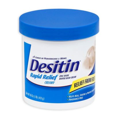 desitin rapid relief diaper rash cream