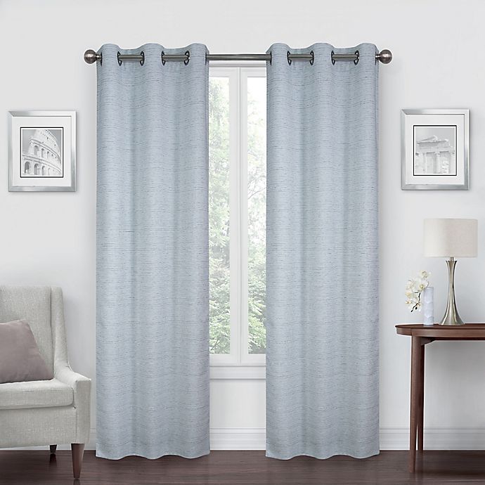 Simply Essential™ Benton Grommet Light Filtering Window Curtain Panels (Set of 2)
