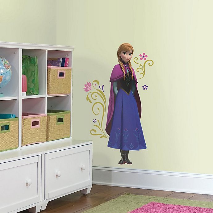 Disney® Frozen's Anna with Cape Giant Peel-and-Stick Multicolor Wall Decal