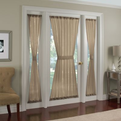 Crushed Voile Rod Pocket Door Panel - Bed Bath & Beyond