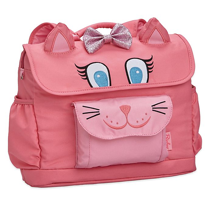 Bixbee Animal Pack Kitty Kids Backpack in Pink