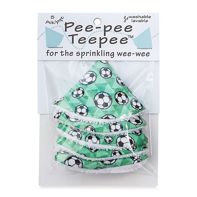 beba bean 5-Pack Pee-Pee Teepee™ in Soccer
