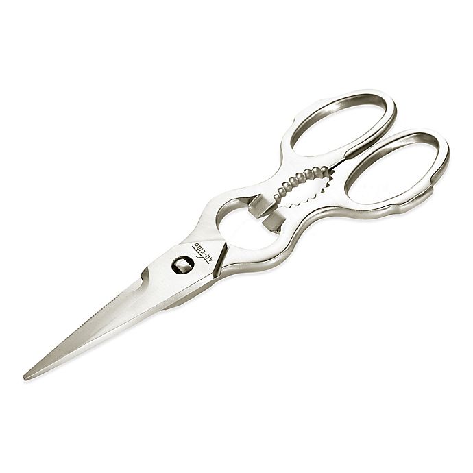 8" Stainless Steel Garden Kitchen Shear Scissor Cutter Serrated Blade Heavy Duty 
