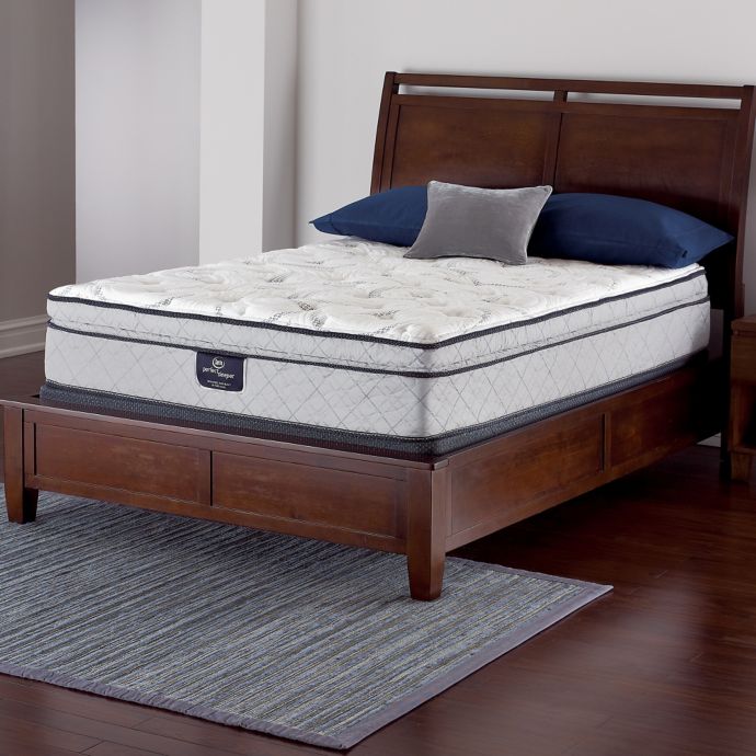 Serta® Perfect Sleeper® Crandon Super Pillow Top Mattress Set Bed