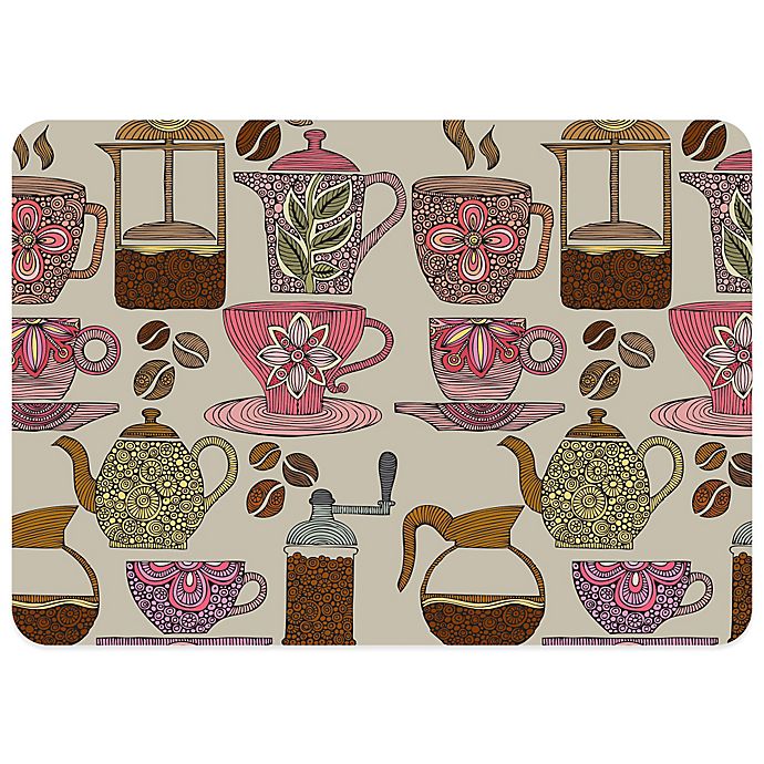 Bungalow Flooring Have Some Coffee 23-Inch x 36-Inch Decorative Kitchen Mat
